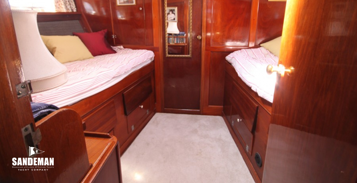 Owner cabin view fwd