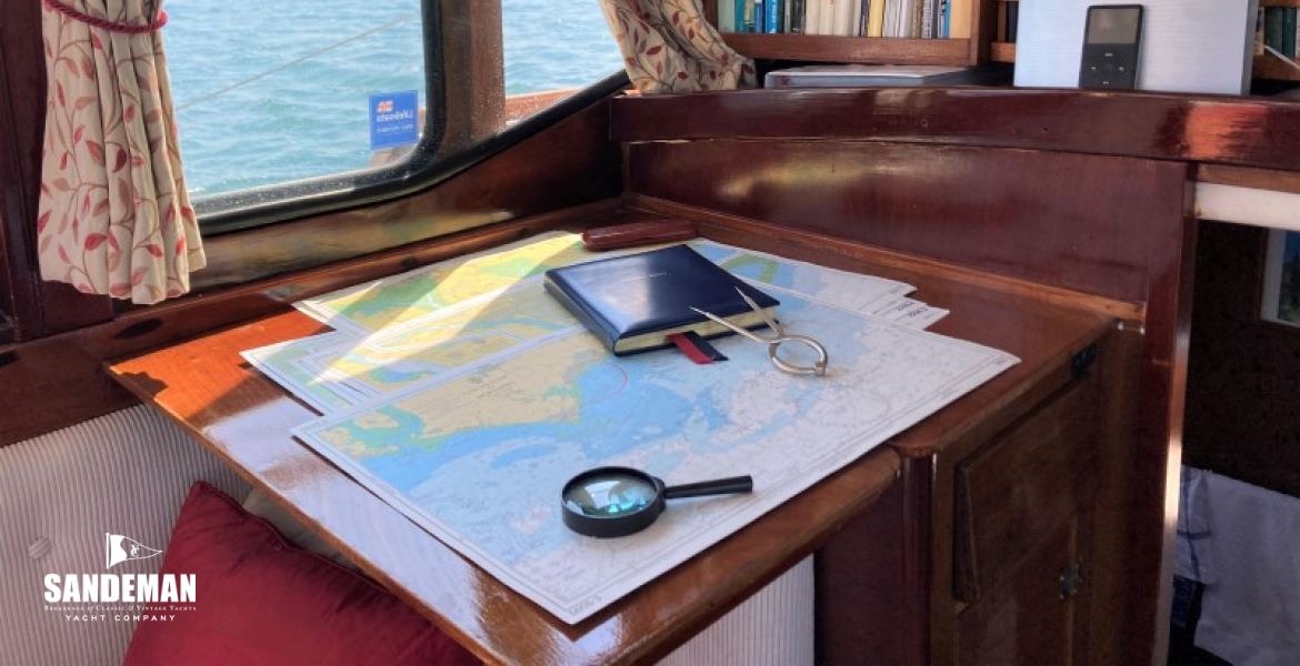 Sideboard/ fold out chart table