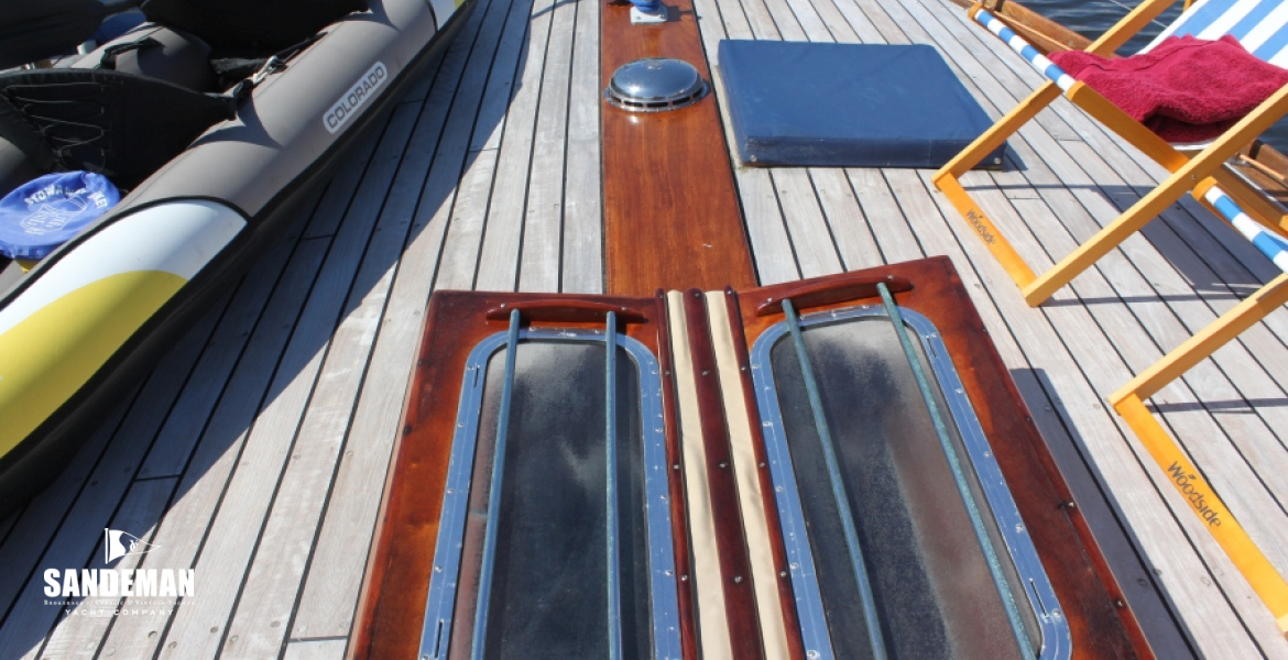 Fwd deck view fwd