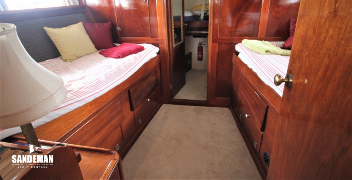 Owner cabin view fwd