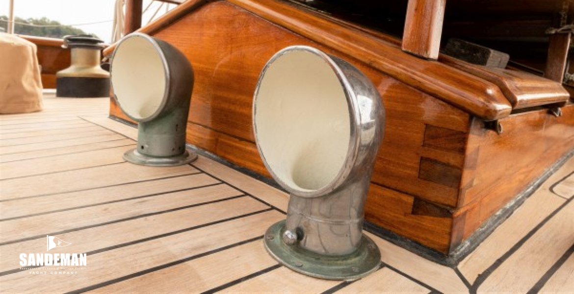 Engine room vents & master cabin skylight
