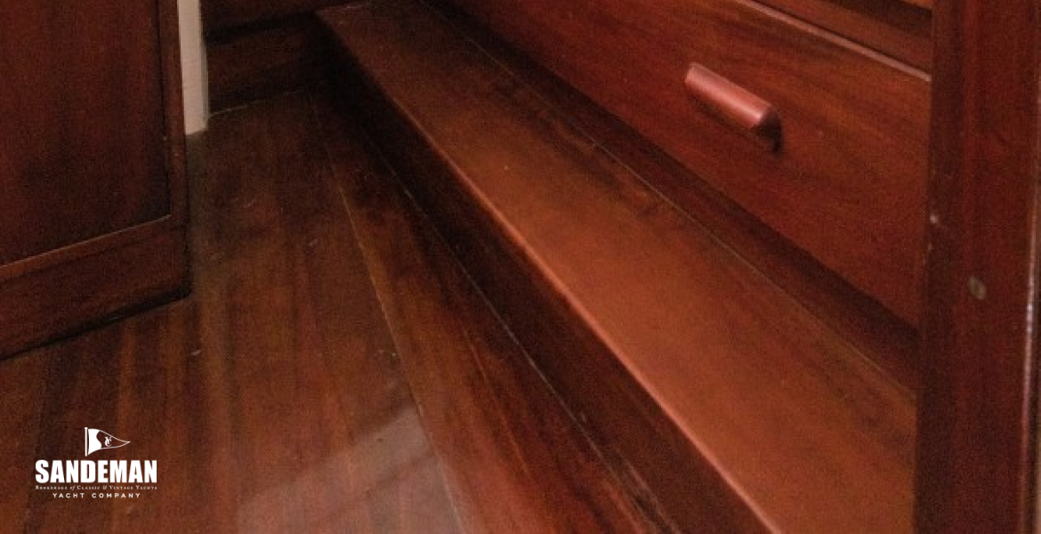 Master cabin view to port