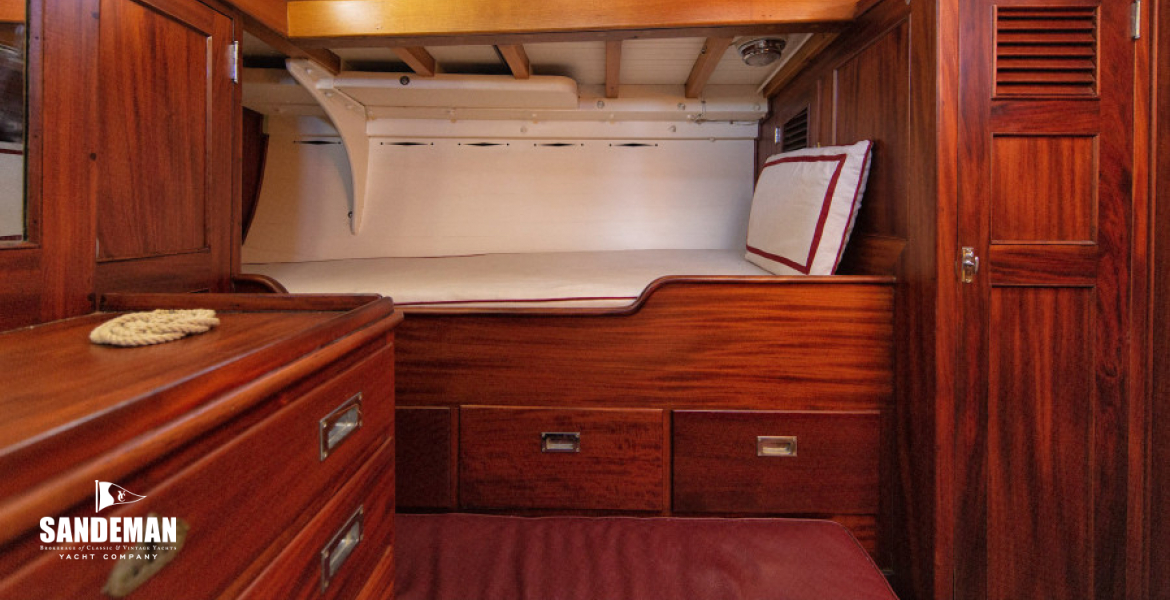Owner cabin view to port