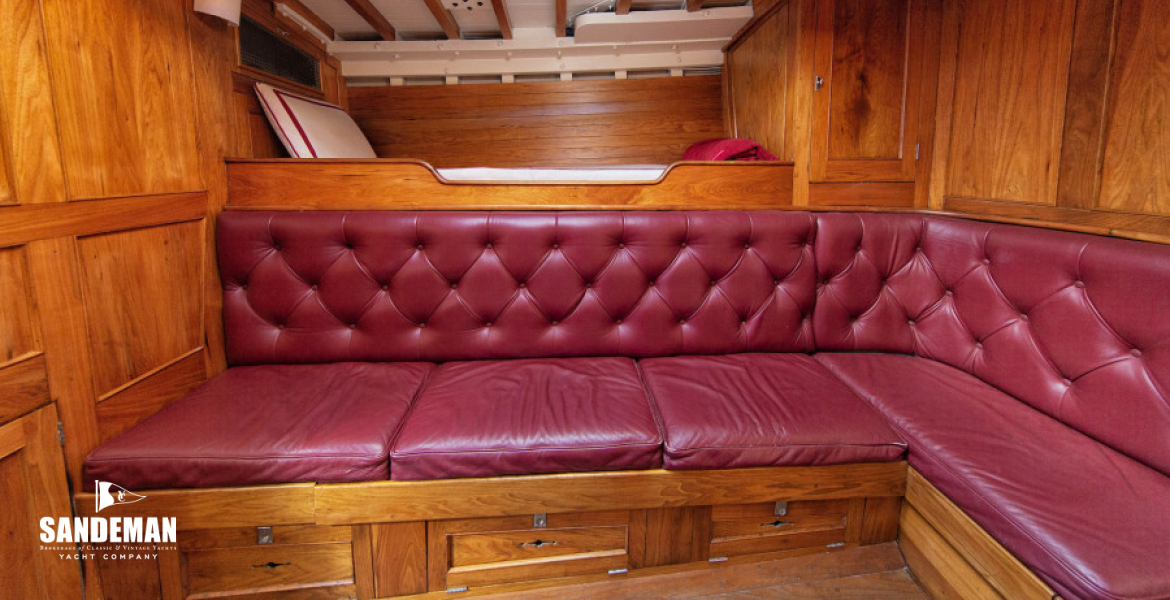 Saloon view to port
