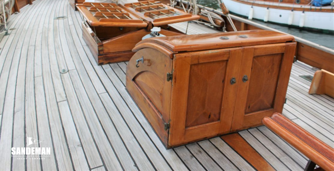 Mid deck view fwd