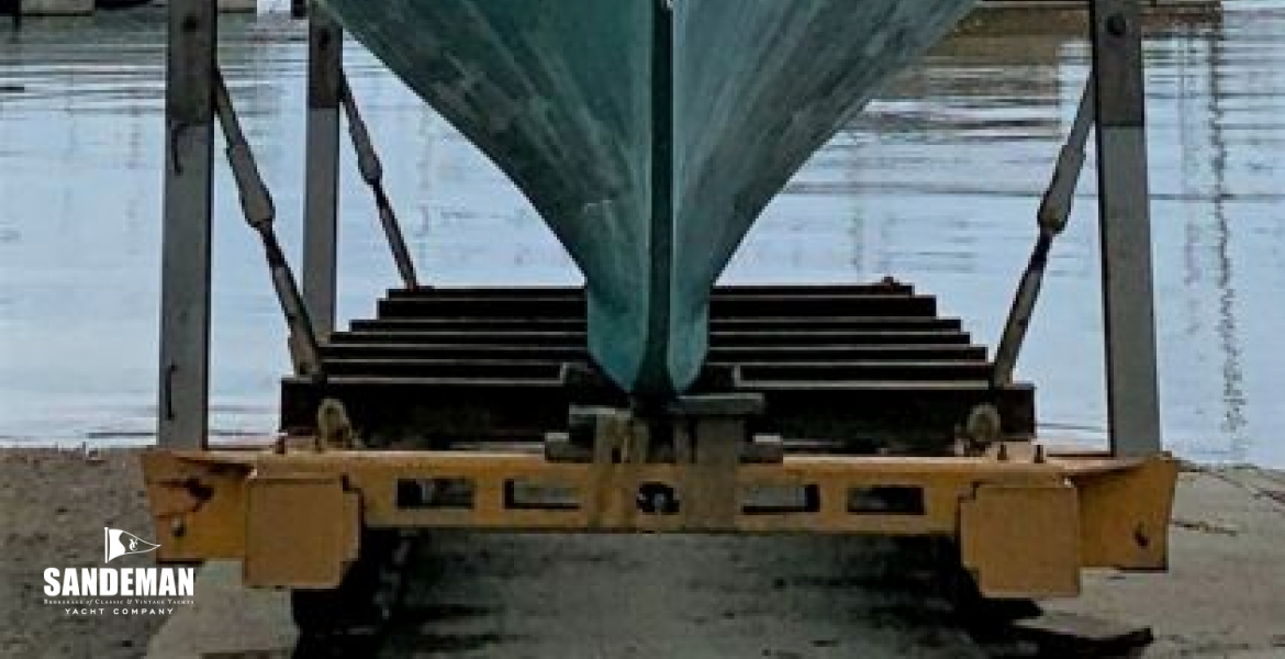 Hauled out ahead