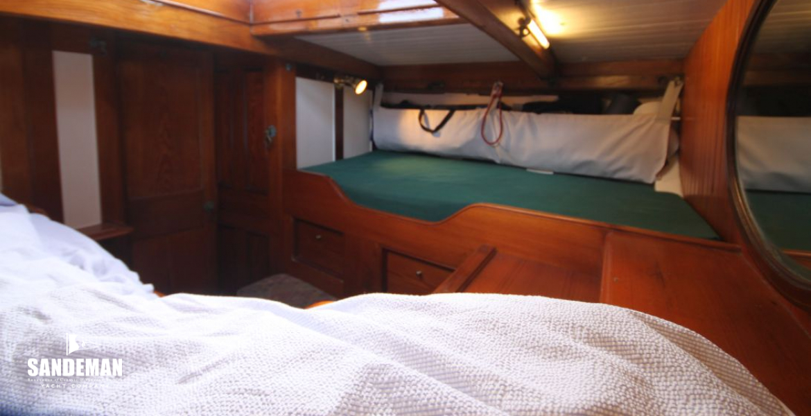 Owner cabin view to stbd