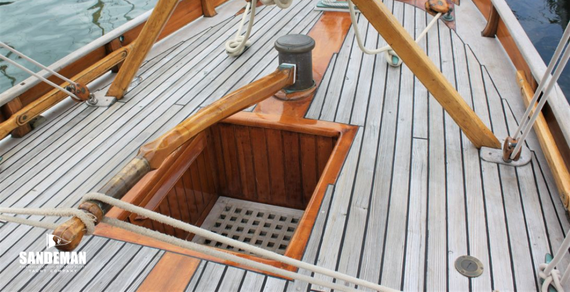 Aft deck view aft to stbd
