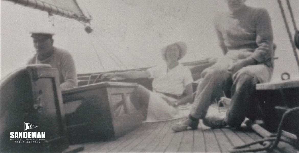 Sailing at Benfleet 1930s