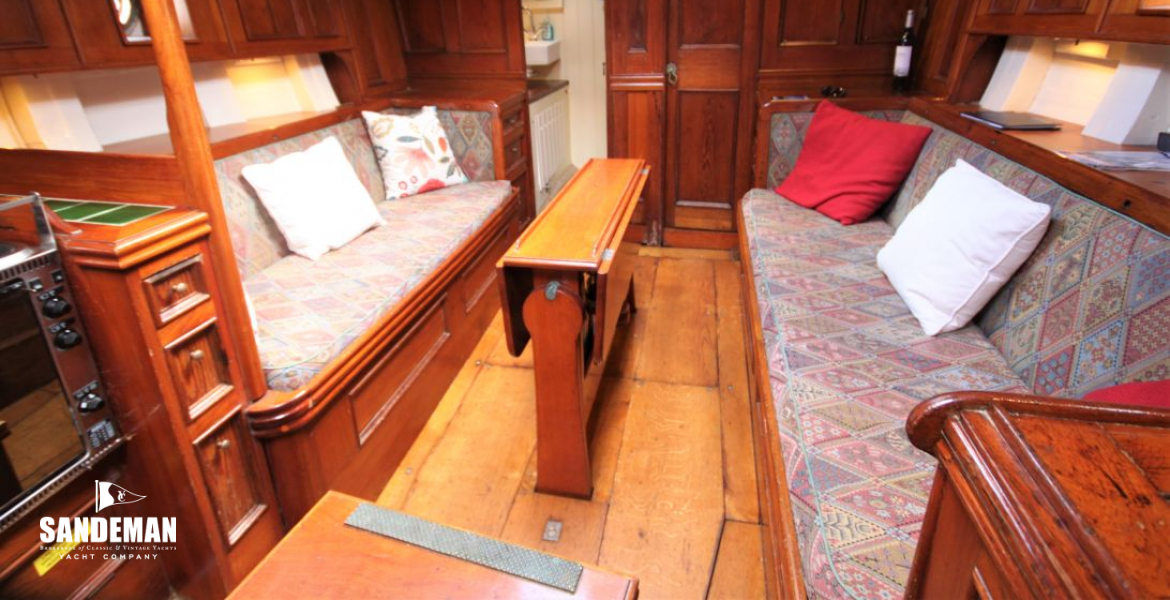 View fwd from companionway steps