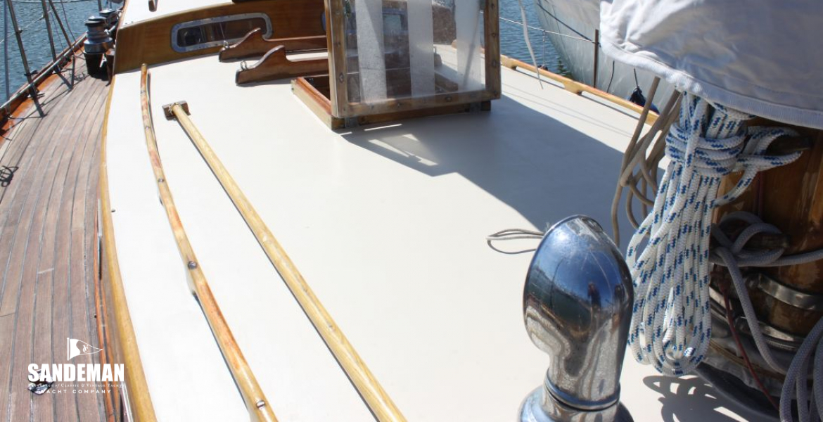 House view aft from mast