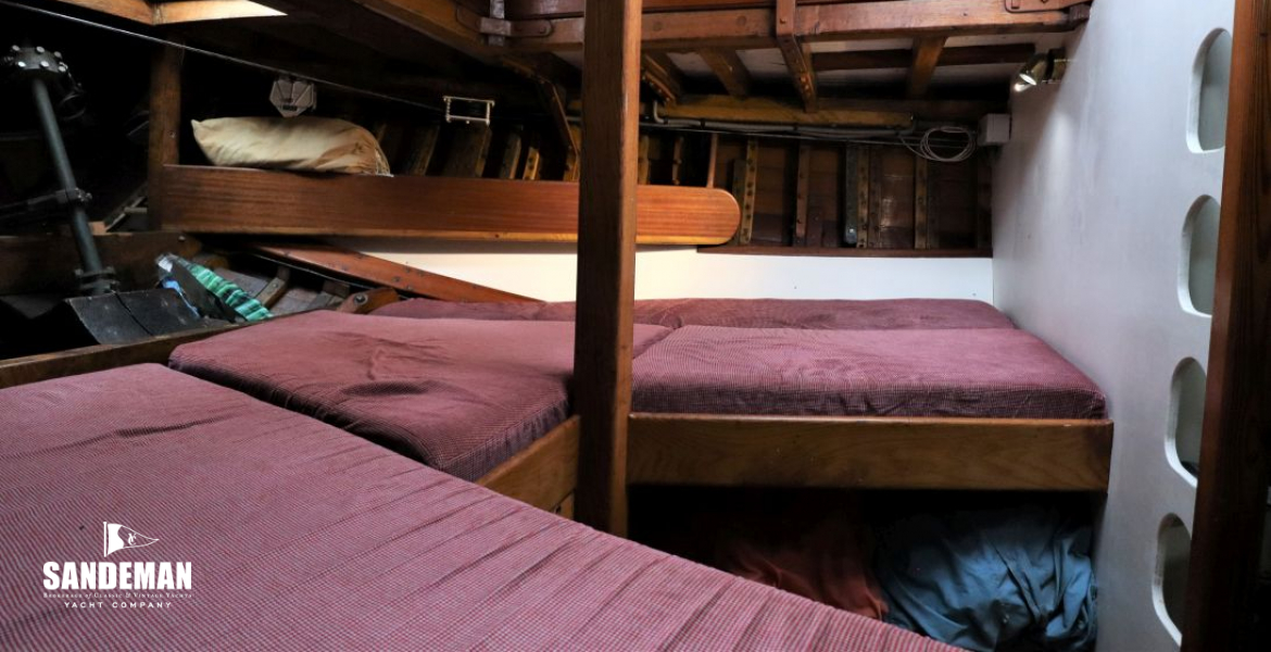 Owner cabin view to port