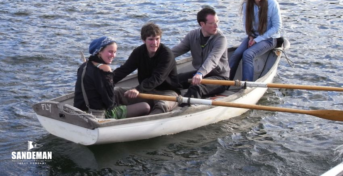 GRP rowing tender