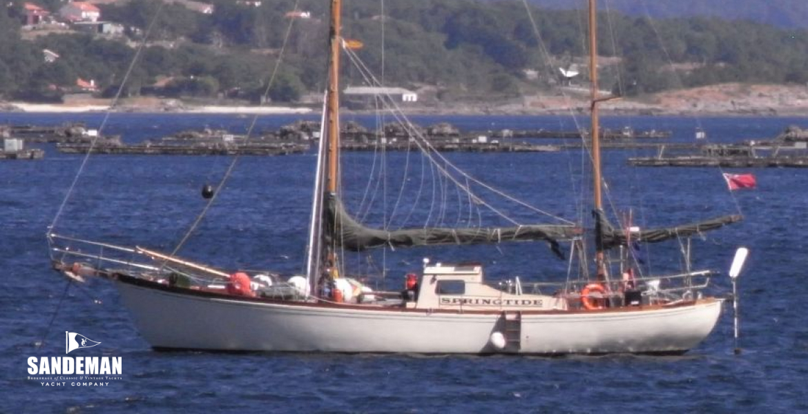 At anchor, Galicia