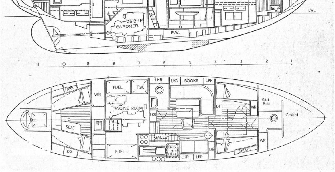 Original Accommodation & GA plan