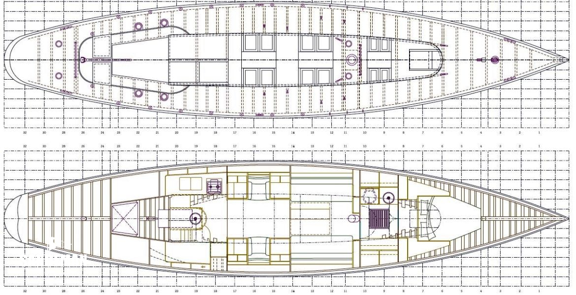 General arrangement by Olivier Petit 2003