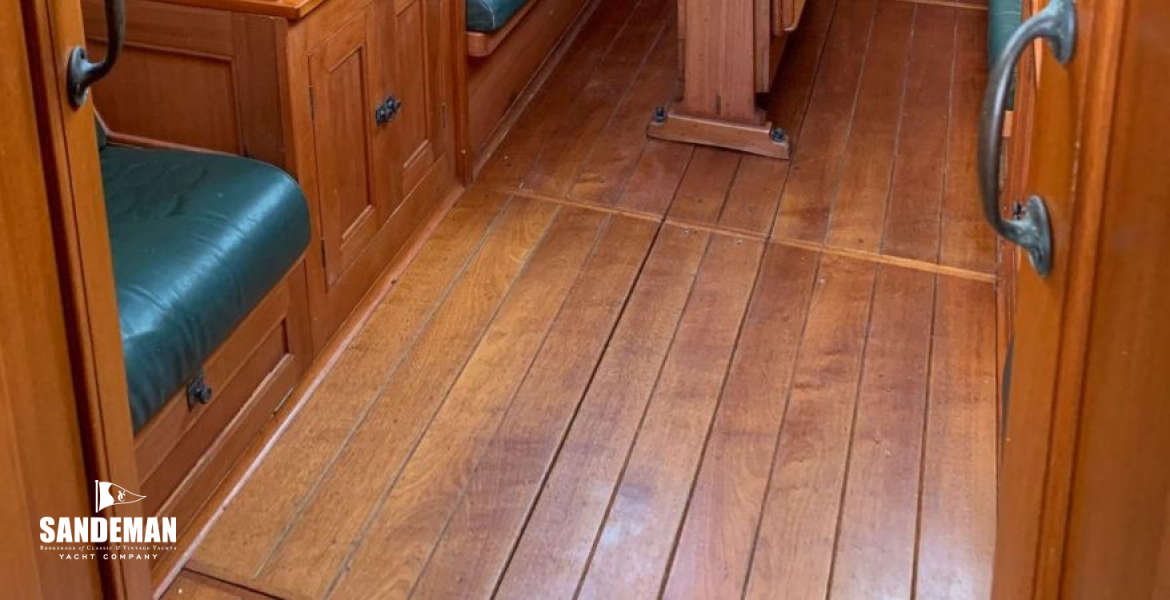 View forward to saloon