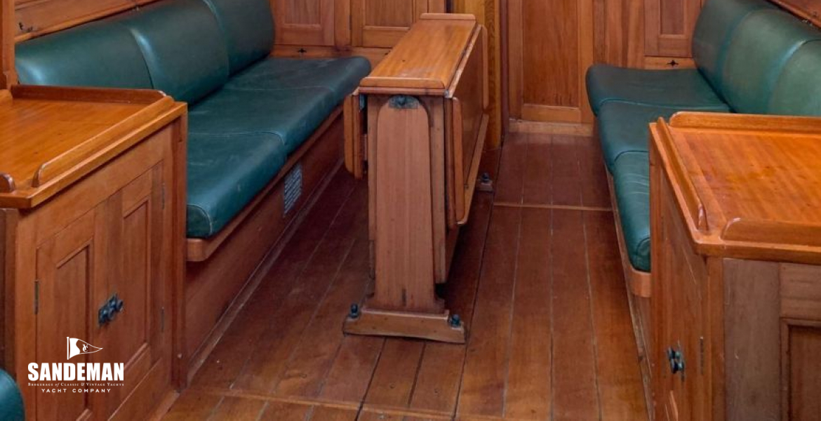 Saloon and skylights view fwd