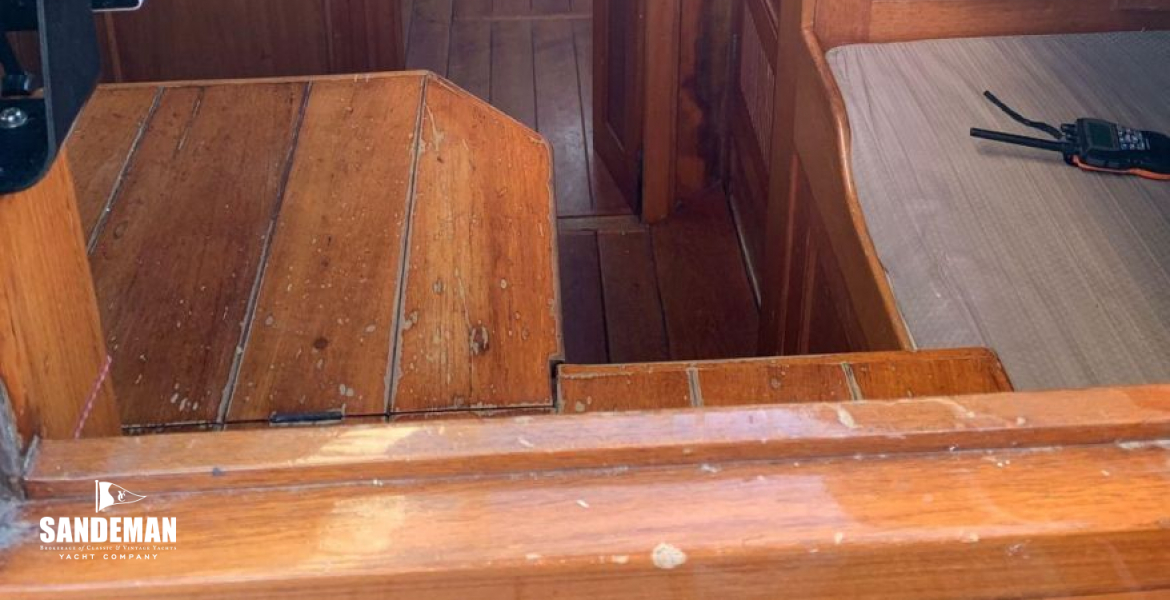 Companionway view below