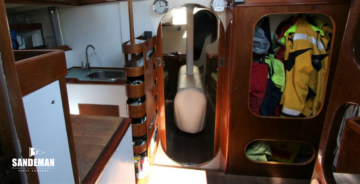 View fwd from aft stateroom