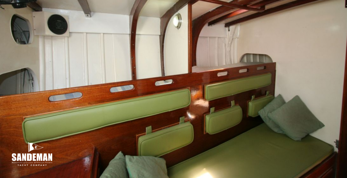 Saloon view to port