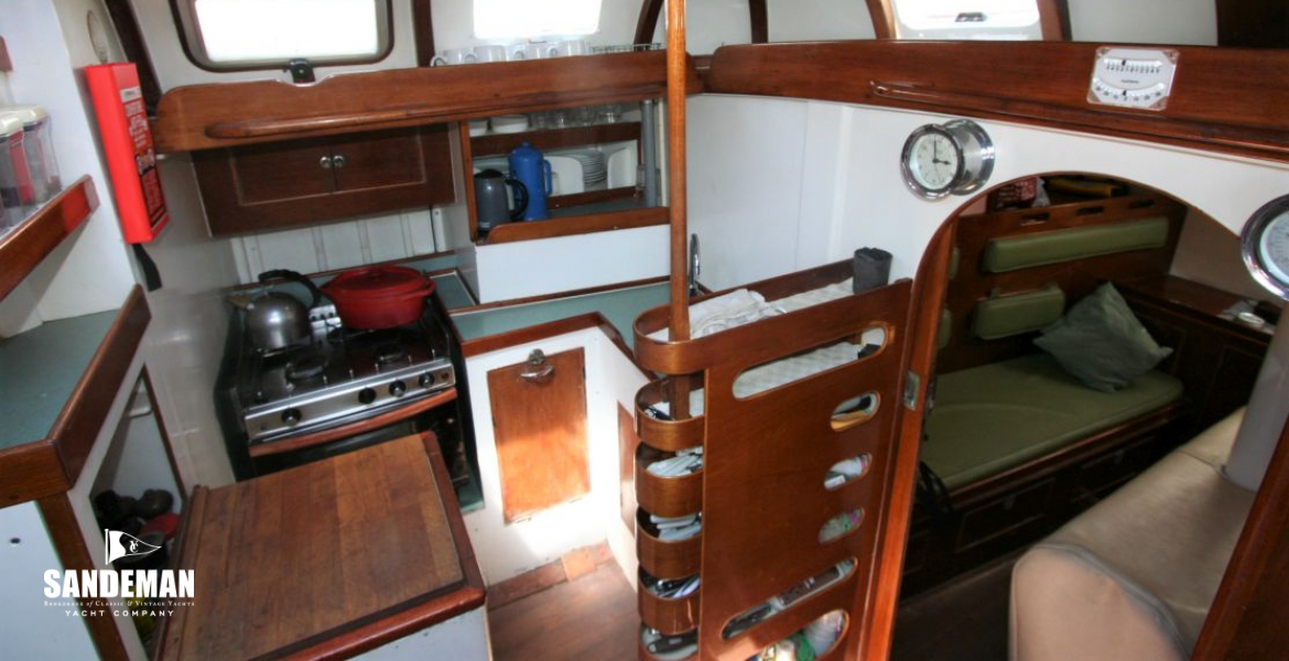 Galley view to port