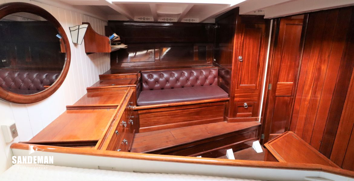 Master cabin view to port