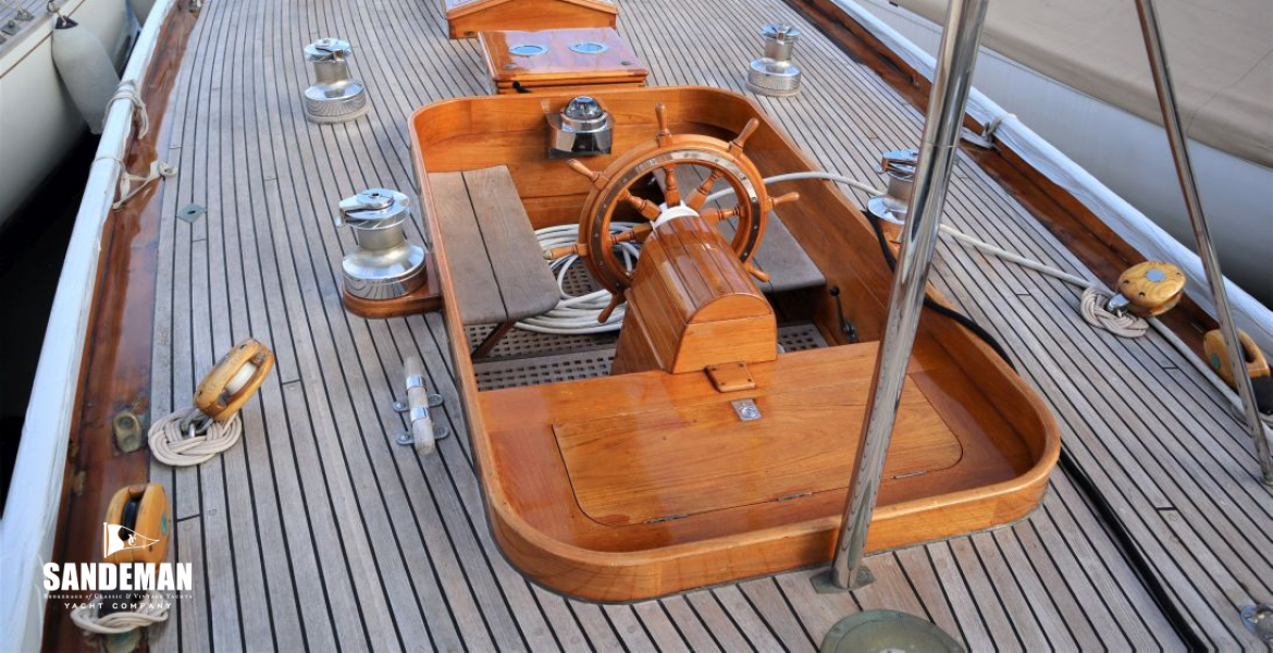 Aft deck view fwd