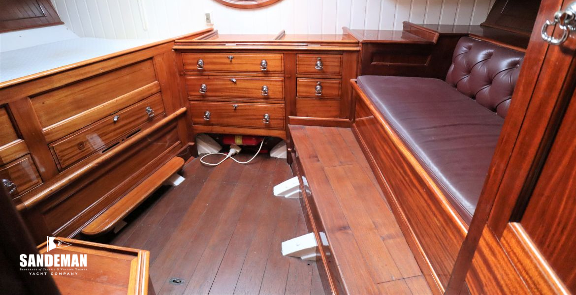 Master cabin view aft