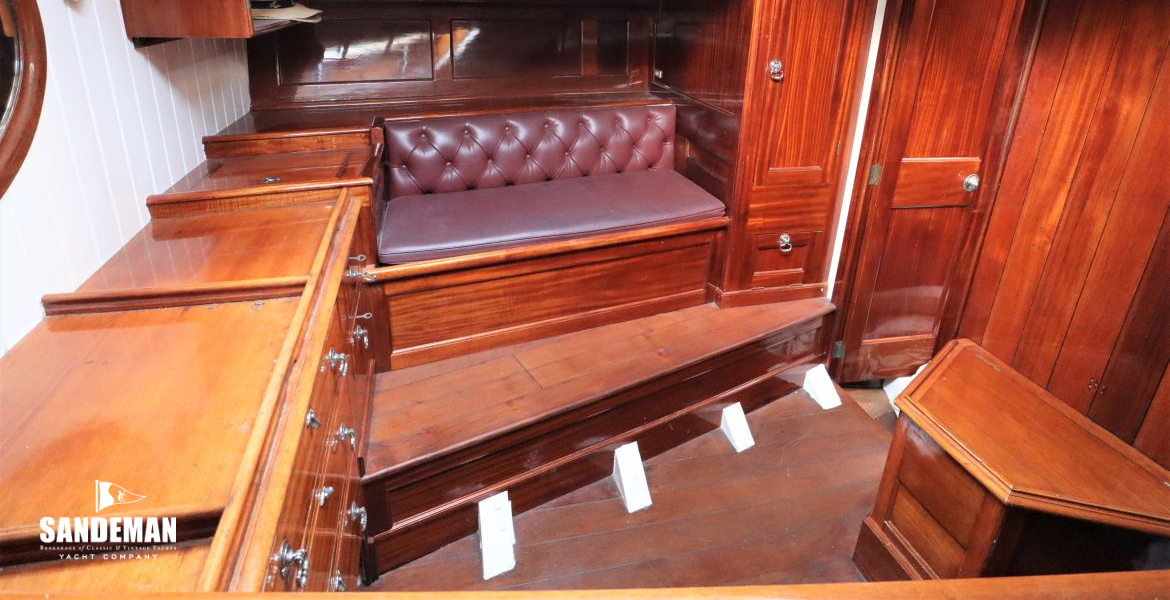 Master cabin view to port