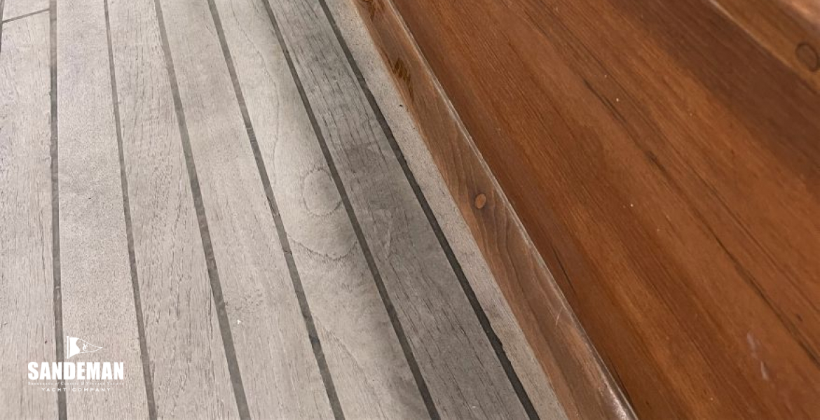 Port side deck view fwd