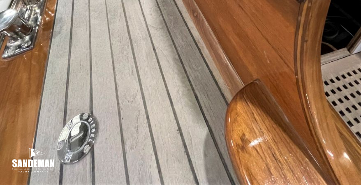 Port side deck view fwd