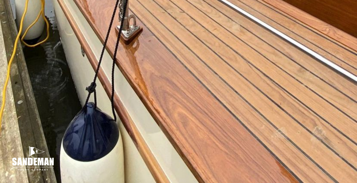 Port side deck and deck house view fwd