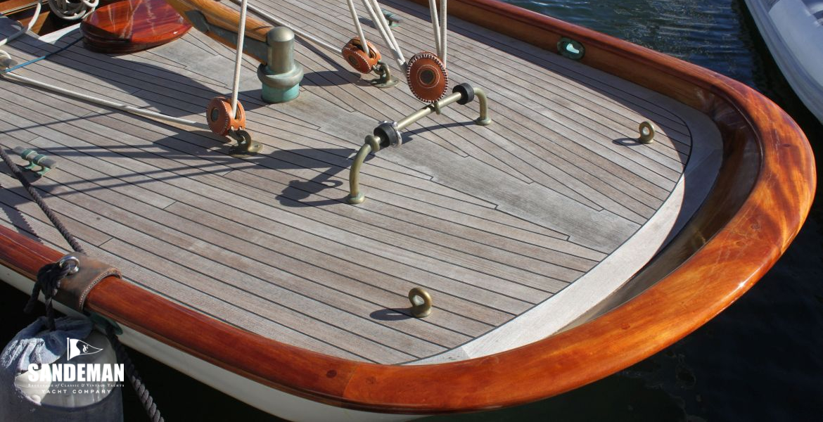 Aft deck detail