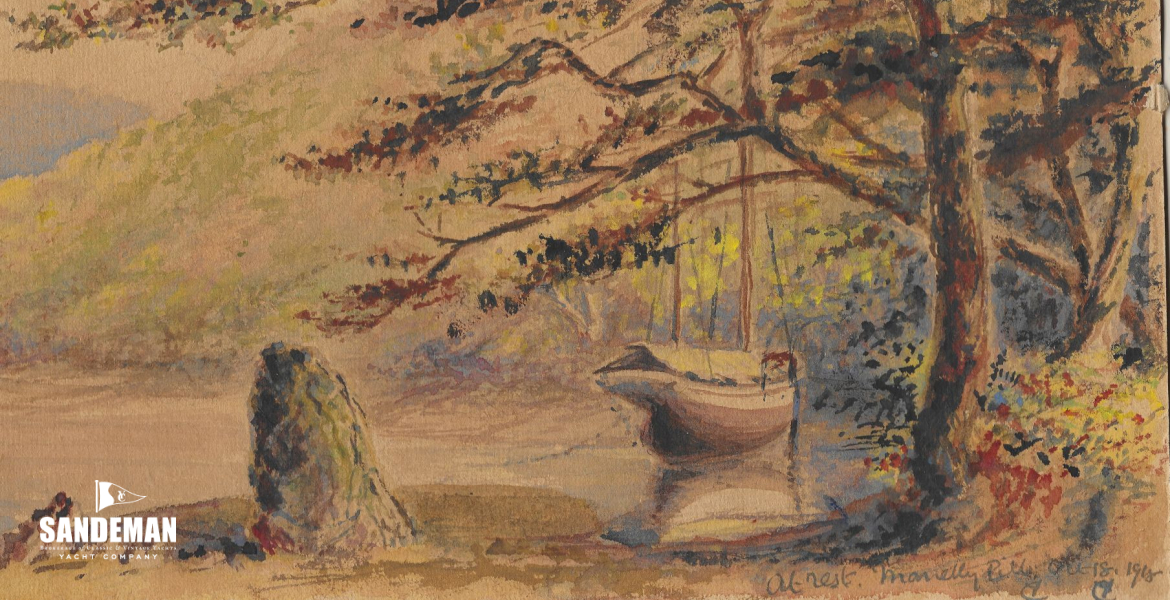 At Manelly pastel by Frank Cowper 1915