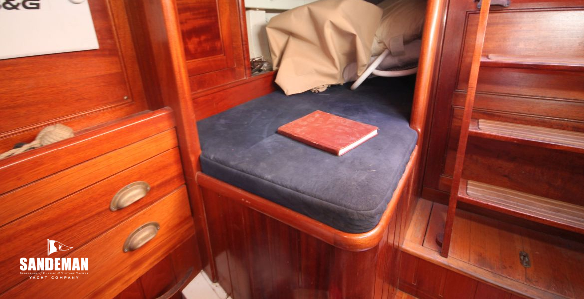 Qtr berth stbd view aft