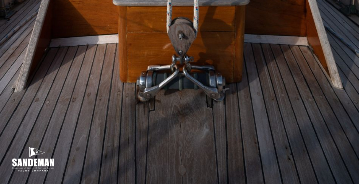 Aft deck view fwd