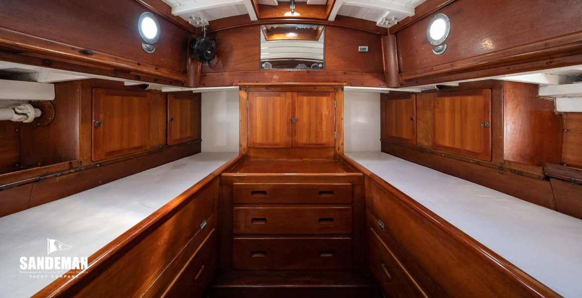 Owner's aft cabin view aft