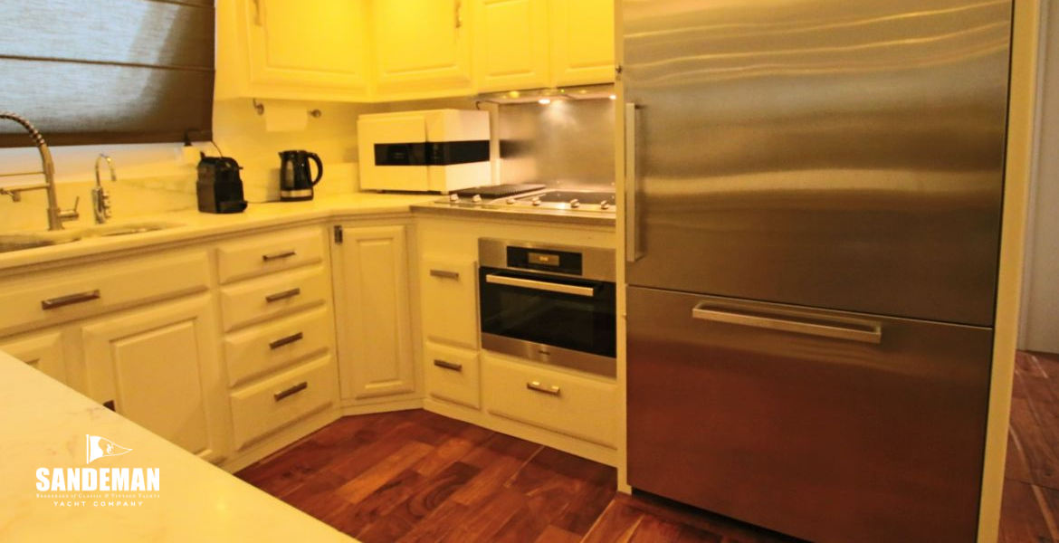 Galley view fwd to port