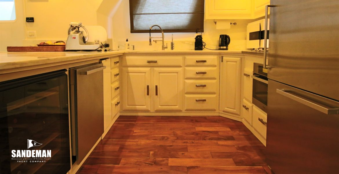 Galley view to port