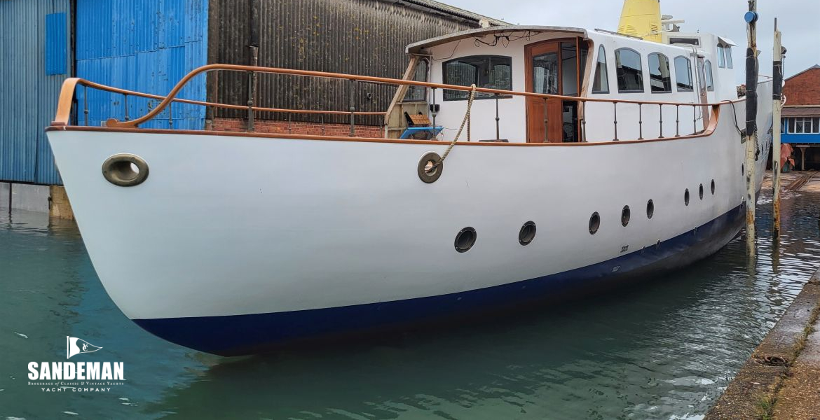 Fred Parker 90 ft Twin Screw Motor Yacht 1956 - Project Completion