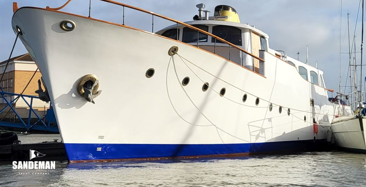 Fred Parker 90 ft Twin Screw Motor Yacht 1956 - Project Completion
