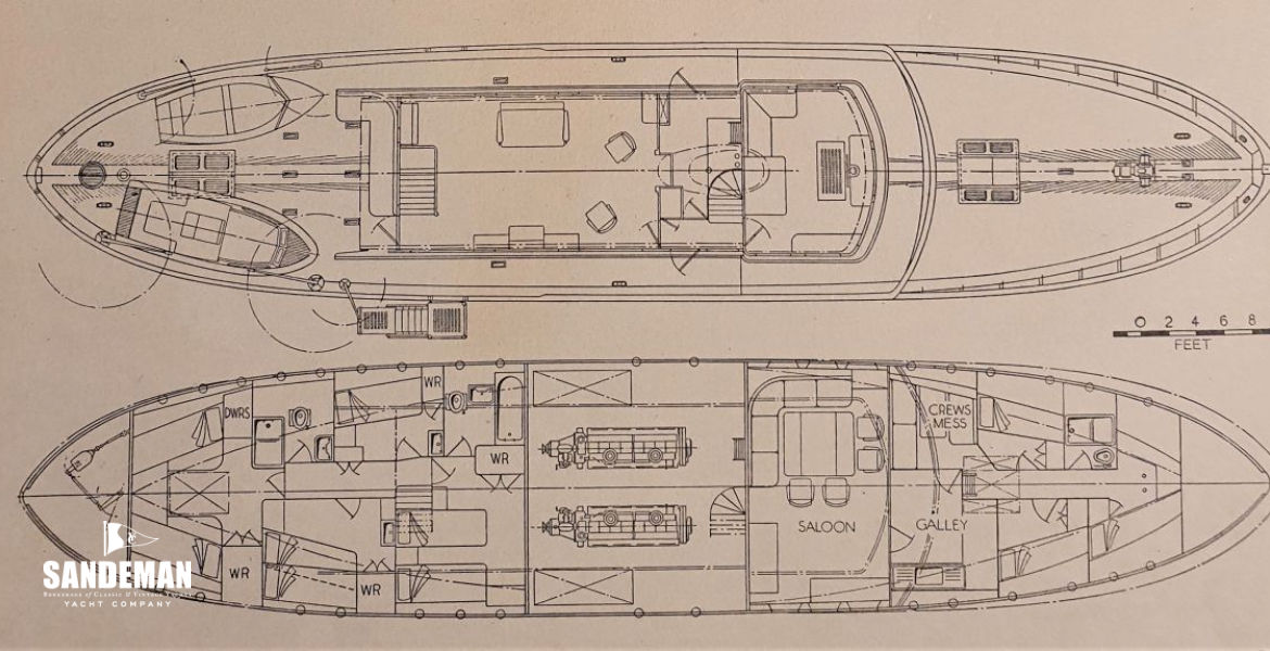 Deck/ accommodation plans