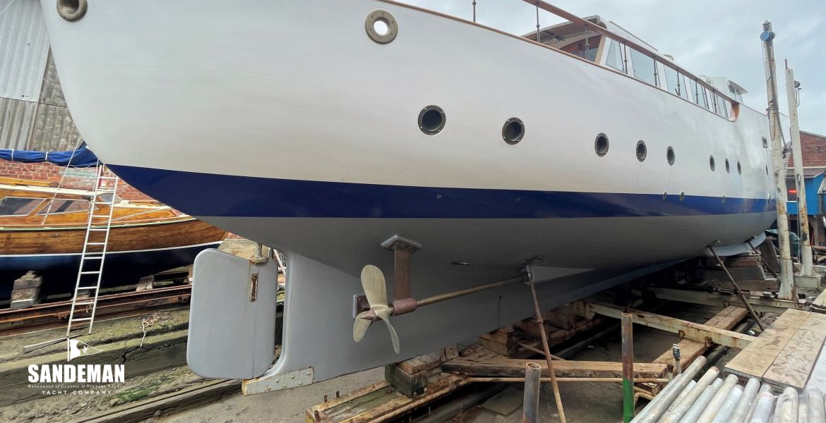 Fred Parker 90 ft Twin Screw Motor Yacht 1956 - Project Completion