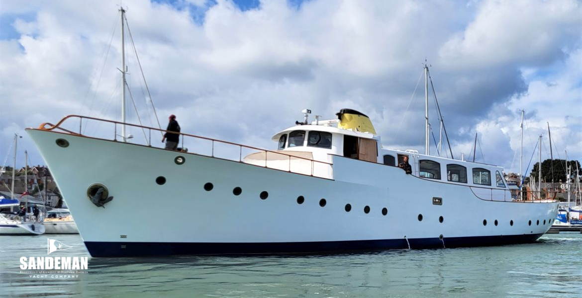 Fred Parker 90 ft Twin Screw Motor Yacht 1956 - Project Completion