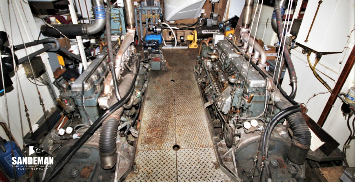 Engine room view fwd