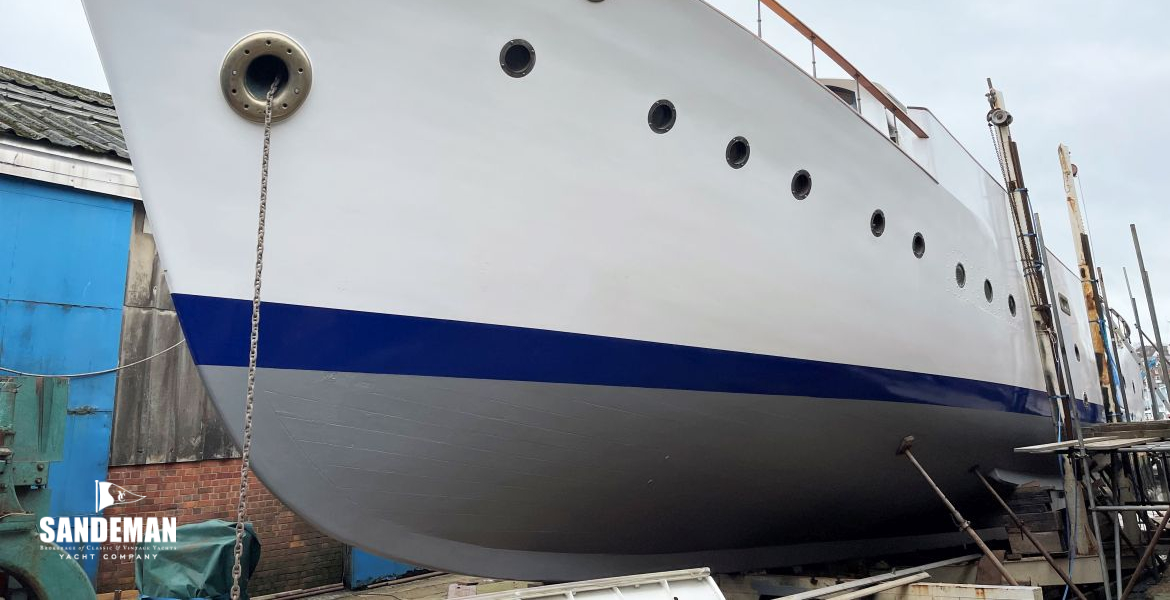 Fred Parker 90 ft Twin Screw Motor Yacht 1956 - Project Completion