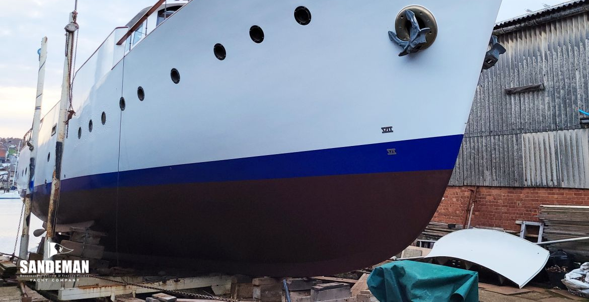 Fred Parker 90 ft Twin Screw Motor Yacht 1956 - Project Completion