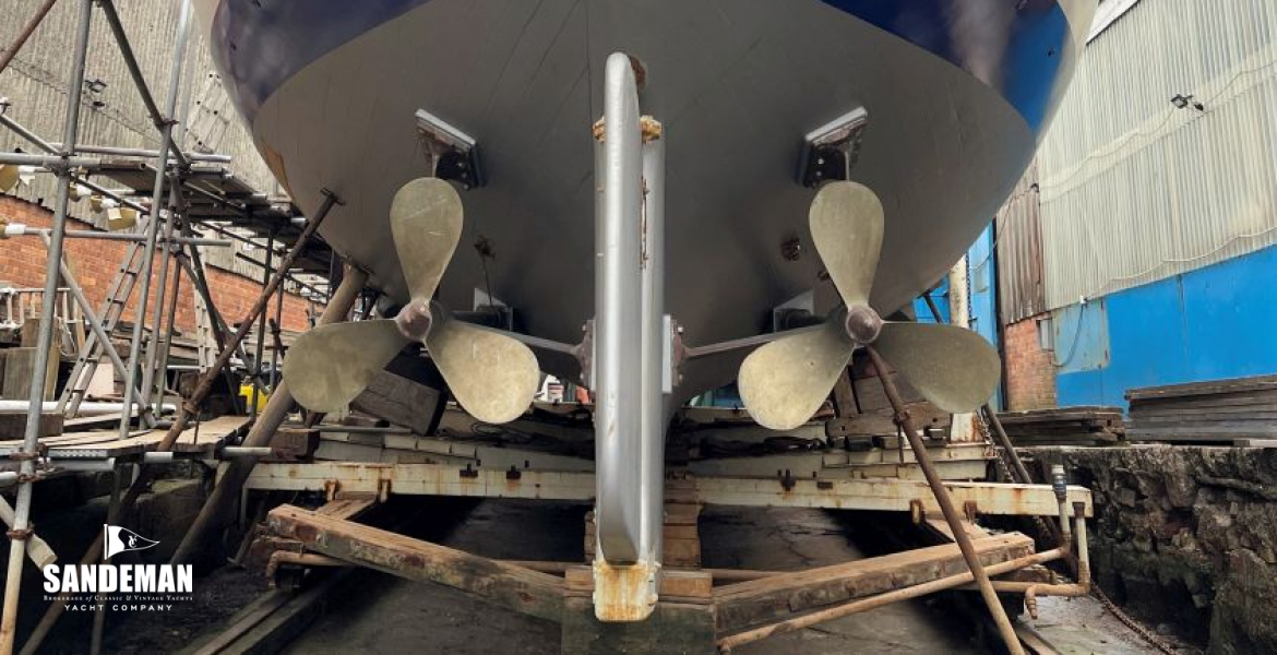 Fred Parker 90 ft Twin Screw Motor Yacht 1956 - Project Completion