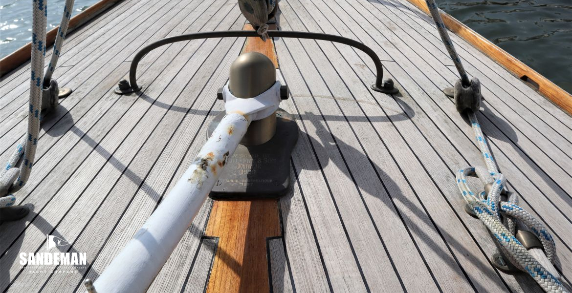 Aft deck view aft